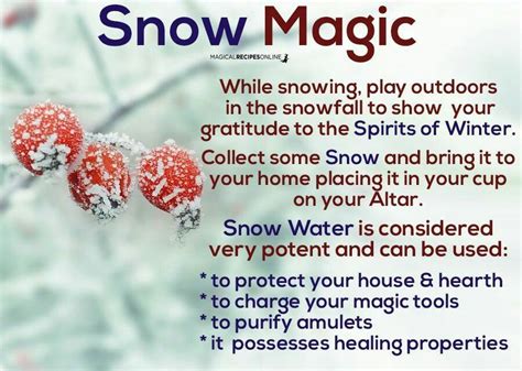 Snow Storm Magic for Psychic Protection and Empowerment